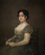 Francisco de Goya, Portrait of a Lady with a Fan